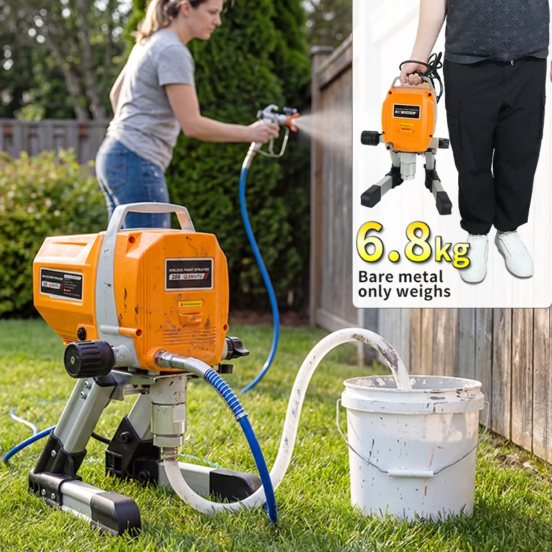 Convenient Electric High-Pressure Airless Sprayer for Latex Paint Home Use Multi-Function Compact Sprayer for Construction