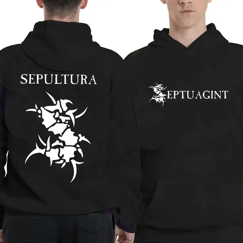 Sepultura Chaos A.D.Brazilian Heavy Metal Band Hoodie Sweatshirts Hoodies Oversized Streetwear Harajuku Pullover Men Clothing