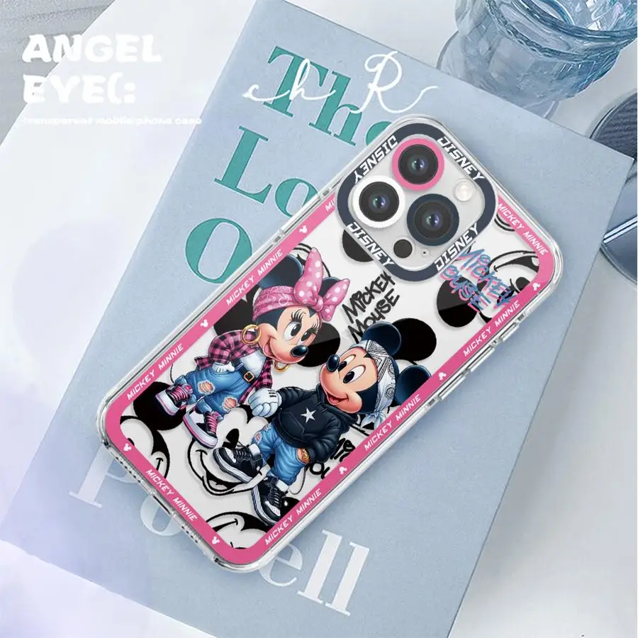 Disney Mickey Minnie Mouse Cool Phone Case for Xiaomi Redmi Note 11 Pro 5G 12S 11S 12 13 Pro Plus 10S 10 Pro 13 5G 8 9 9T Cover