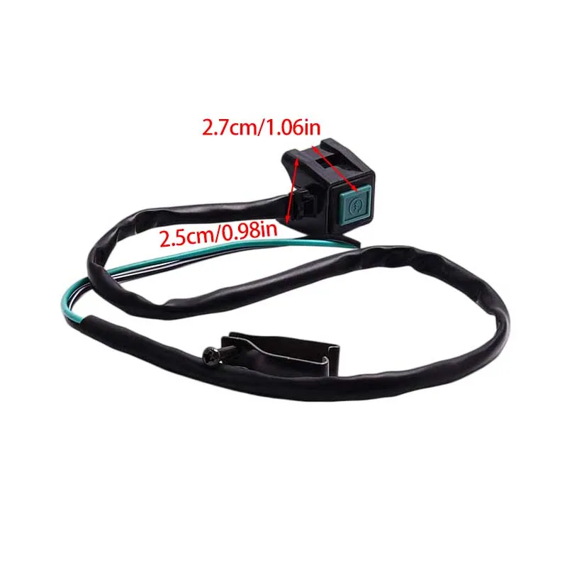 High quality motorcycle start switch, available in green and yellow colors, commonly used for most motorcycle accessories