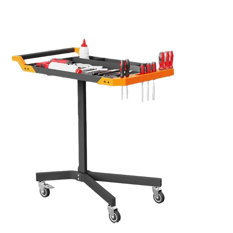 

Multifunctional maintenance Auto repair tool Movable and retractable with universal wheel parts cart