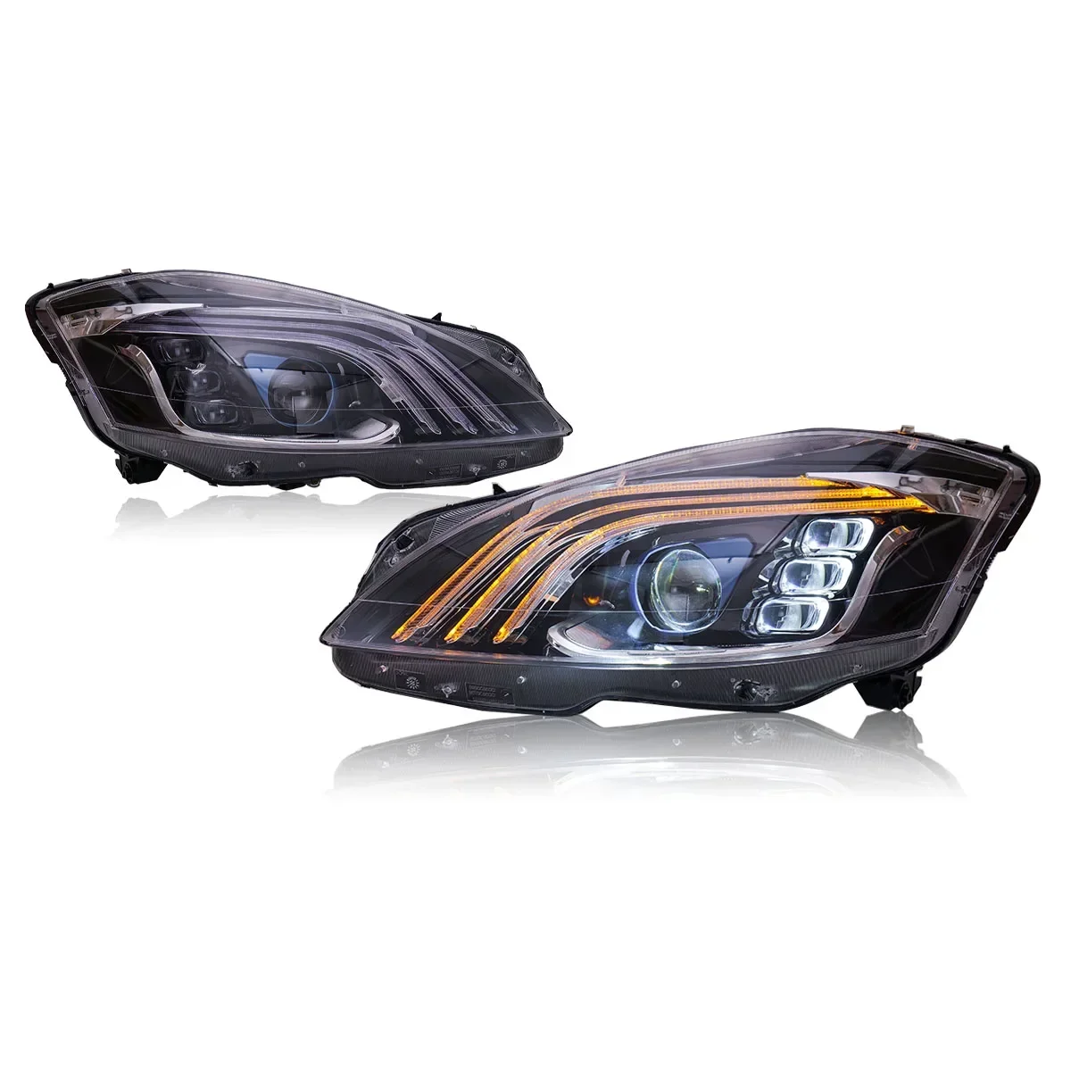 TYPY Original Wholesale Price Auto Headlight Assembly For Benz S-Class W221 2006-2013 Upgrade Modified LED headlights