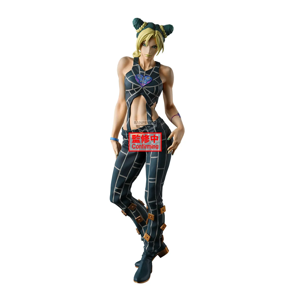 

Original BANDAI JoJo's Bizarre Adventure Stone Ocean Anime Jolyne Cujoh & Enrico Pucci Action Figurine Toys PVC Model Figuarts