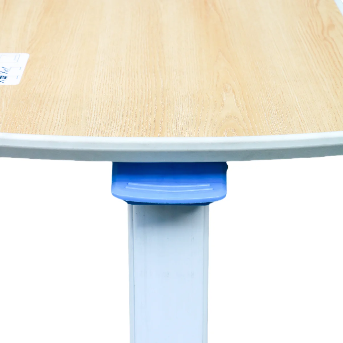 ارتفاع قابل للتعديل طاولة طعام متحركة سبائك الألومنيوم الدعامة ABS منضدية الطبية المريض السرير طاولة طعام المستشفى #4