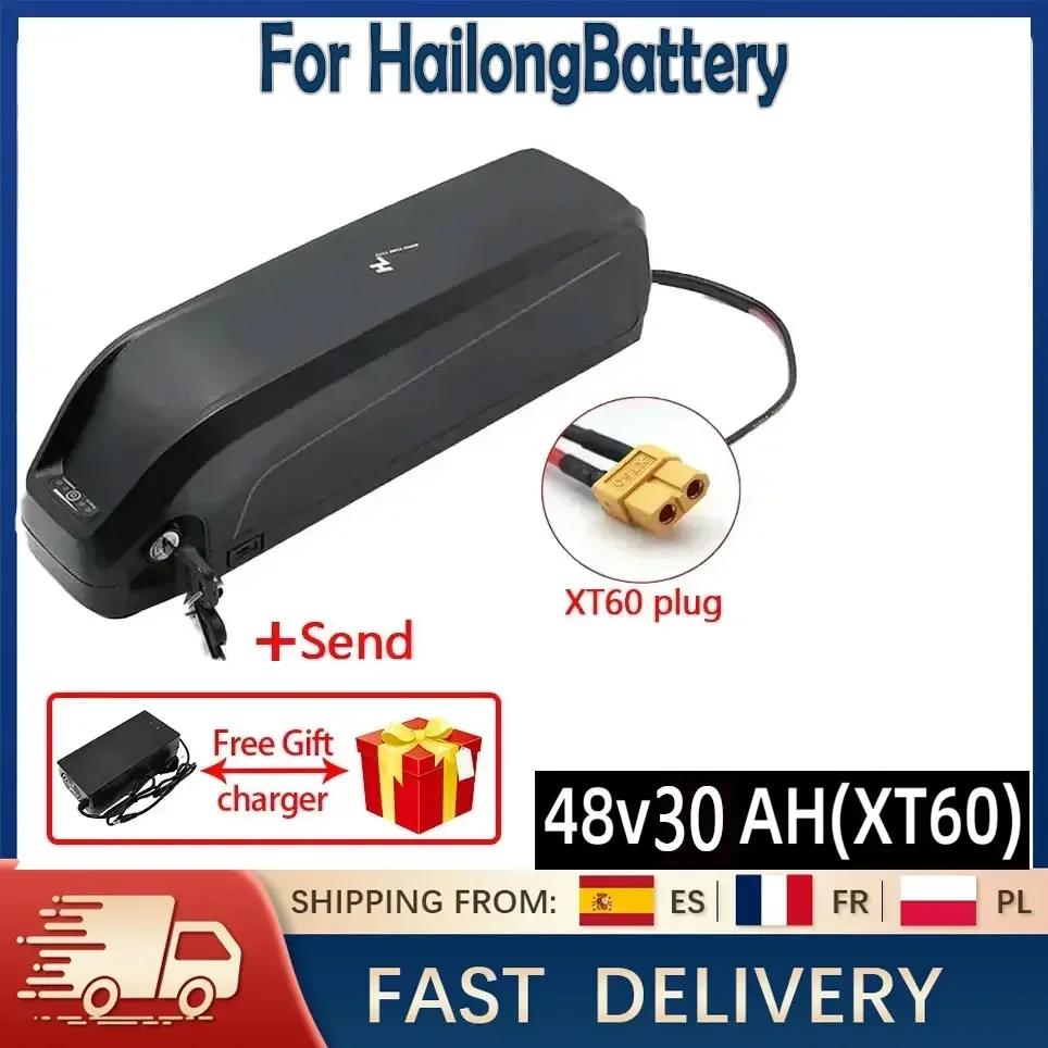 Voor Hailong Batterij 48V 36V 20Ah 30Ah 40Ah ForBafang BBS02 BBS03 BBSHD Motor voor Hailong Batterij 36V