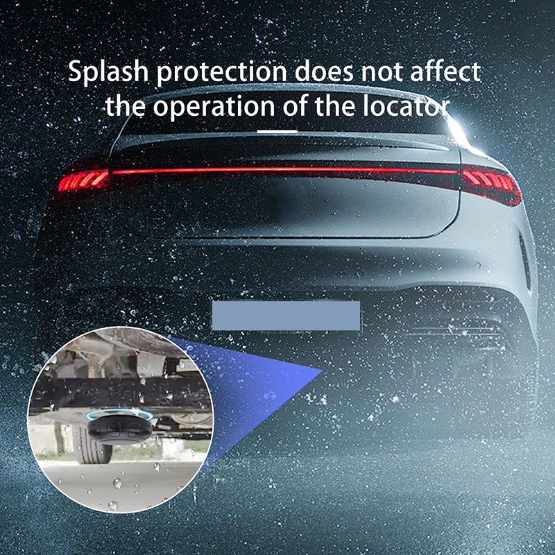 エアタグロケーター用磁気保護ケース,粘着テープ,セーフティボックス,エアタグトラッカーを隠す,車の固定キット,頑丈