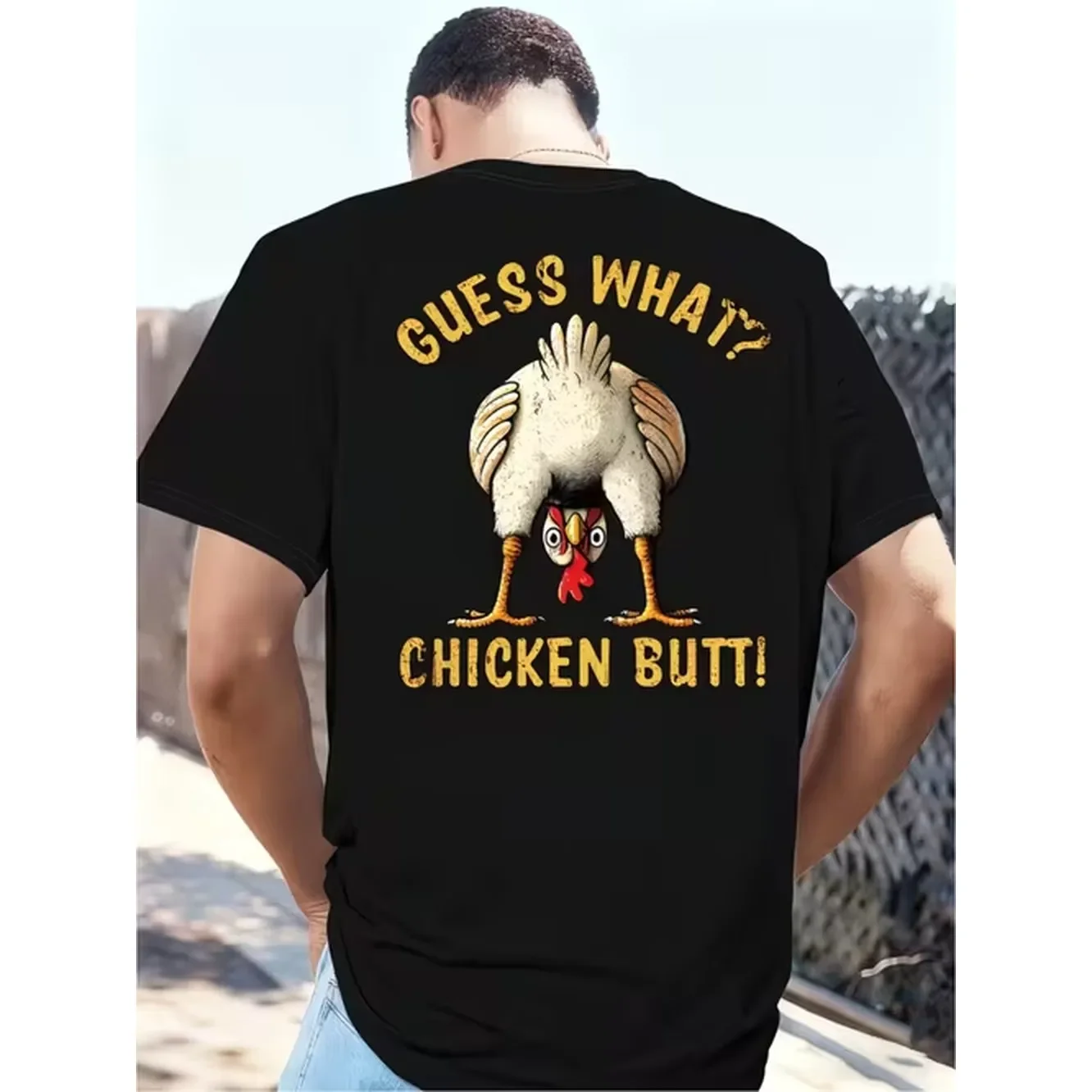 Magimimi Camiseta para hombre resistente a las arrugas de secado rápido con estampados divertidos y originales, cuello redondo suave, manga corta, informal, para verano, sin arrugas, lavable a máquina, adecuada para uso diario, fiestas, viajes, adecuada para cualquier ocasión.
