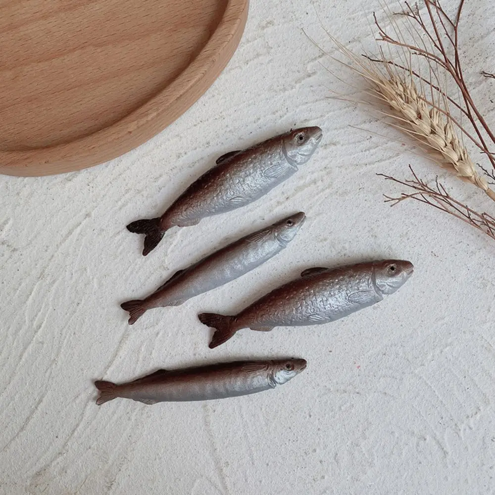 Вечерние заколки для челки с имитацией еды, креативные женские заколки для волос, головные уборы, заколка для волос с сушеными рыбками, заколка в корейском стиле