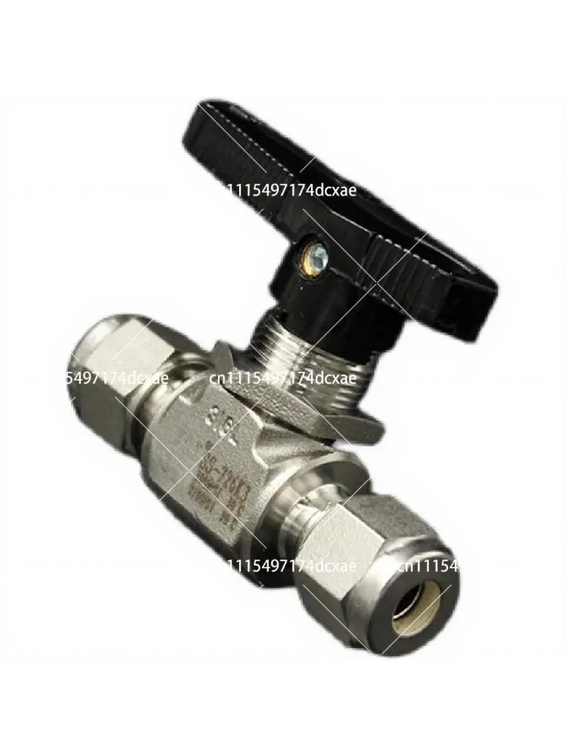 2-Way 316L Stainless Steel Tube Ball Valve with Ferrule Fitting Globe Switch