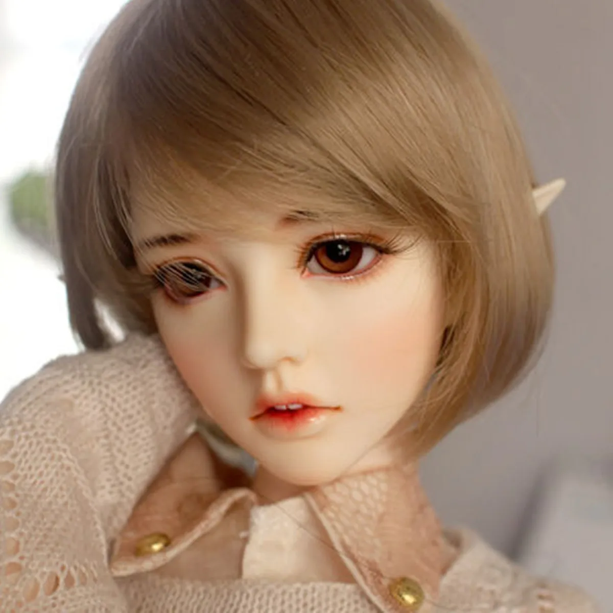 New BJD SD doll 1/3 girlJUAH elf joint action girl gift high-grade resin spot makeup spot