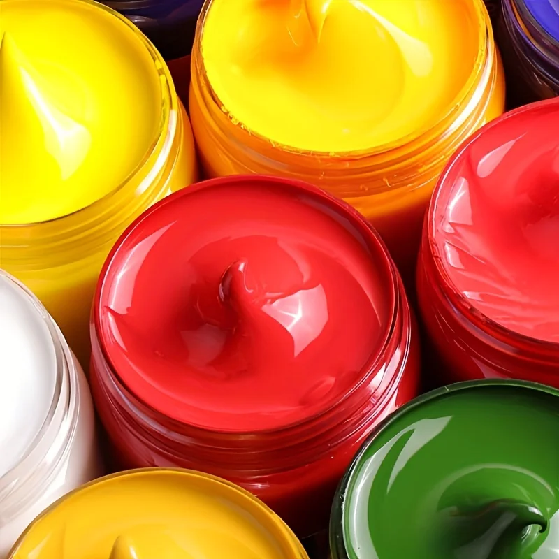 طلاء أكريليك أصباغ رسم احترافية لوحة فنية مقاومة للماء صبغة يدوية إبداعية داخلية وخارجية