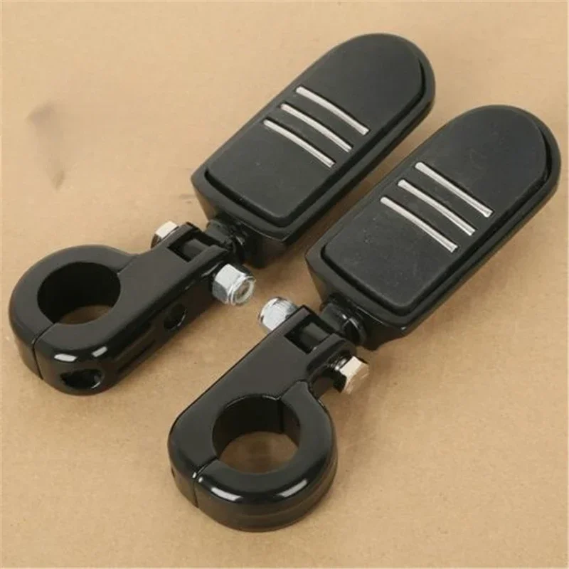 Estrada Grampo Footrest Pegs para Harley, Harley Touring Electra Street Glide, FLHR Moto Peças, Moto Acessórios, 32mm