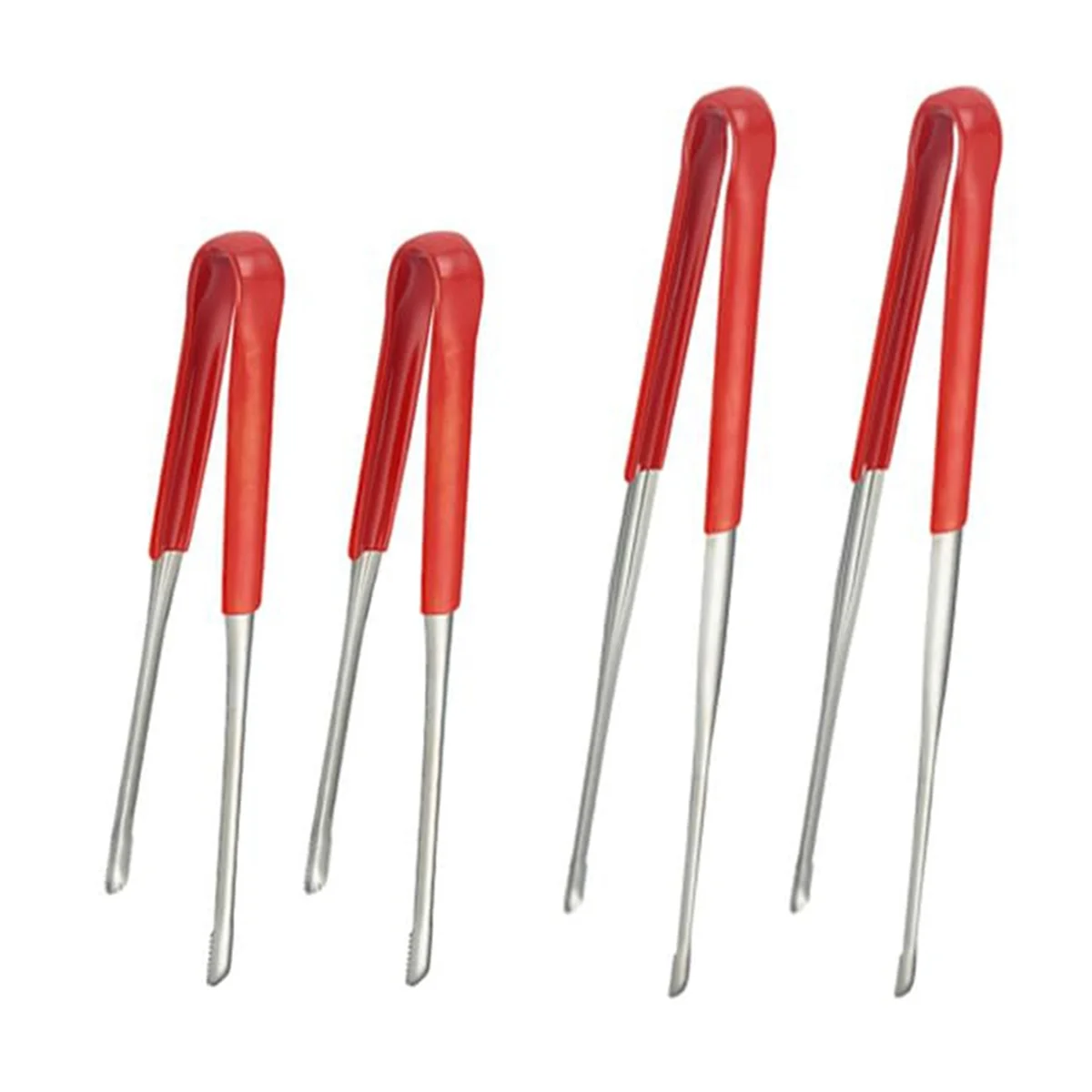 

A96Q-4 шт. кухонные щипцы для гриля, металлические щипцы для еды 11,5 дюймов и 13,5 дюймов, высокотемпературные щипцы для барбекю