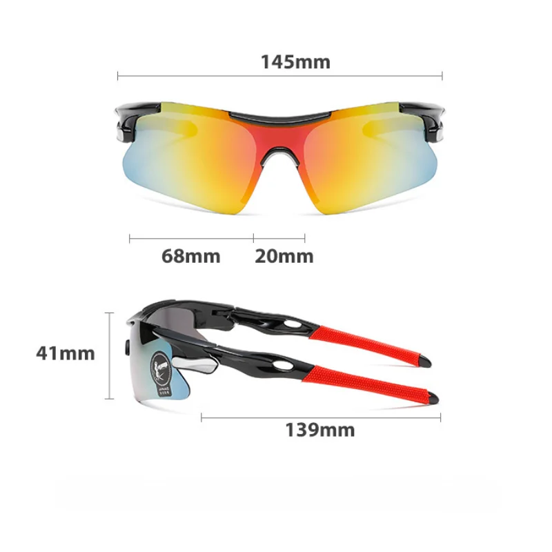 Sports Men Women Sunglasses Road Bicycle Glasses Mountain Cycling Riding UV Protection Goggles Eyewear MTB Bike Sun Glasses