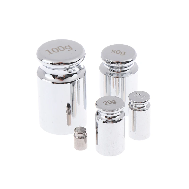 【Y】Electronic Balance Teaching Instrument Tool 2g/10g/20g/50g/100g Grams Scale Weights Chrome Plating Accurate Calibration view 5