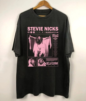 Stevie Nicks Vintage T-Shirt, Fleetwood Mac Style Unisex T-Shirt Short Sleeve Printed T-Shirt Summer Casual Y2K Top Harajuku