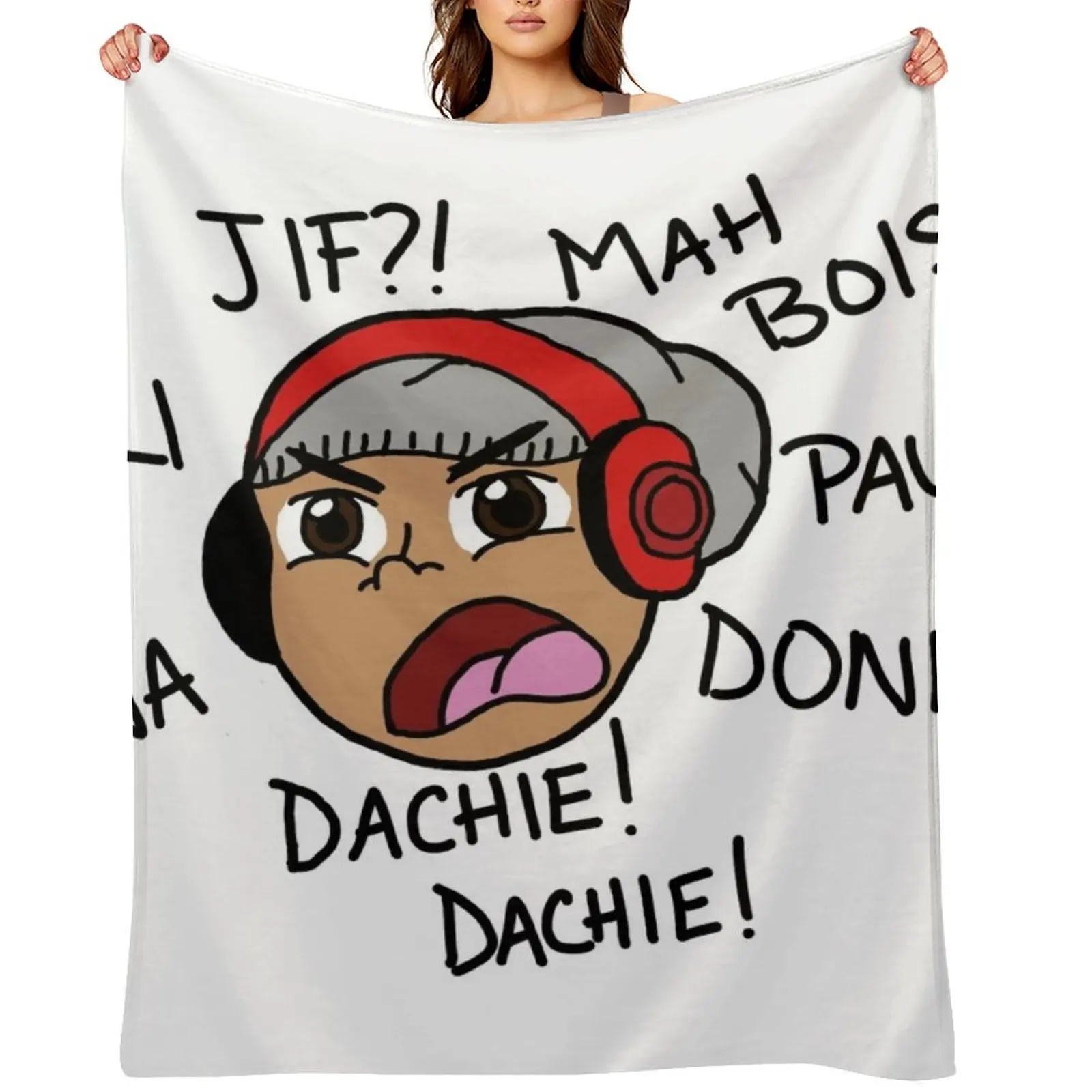 

Dashie YT Throw Blanket Picnic Sofa Throw Loose christmas decoration Blankets