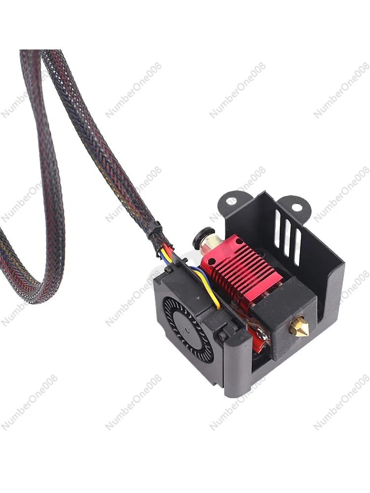 3D Printer Accessories Ender3s Extruder Hot End Step with Nozzle Suitable for CR-10/10S Full Set Nozzle