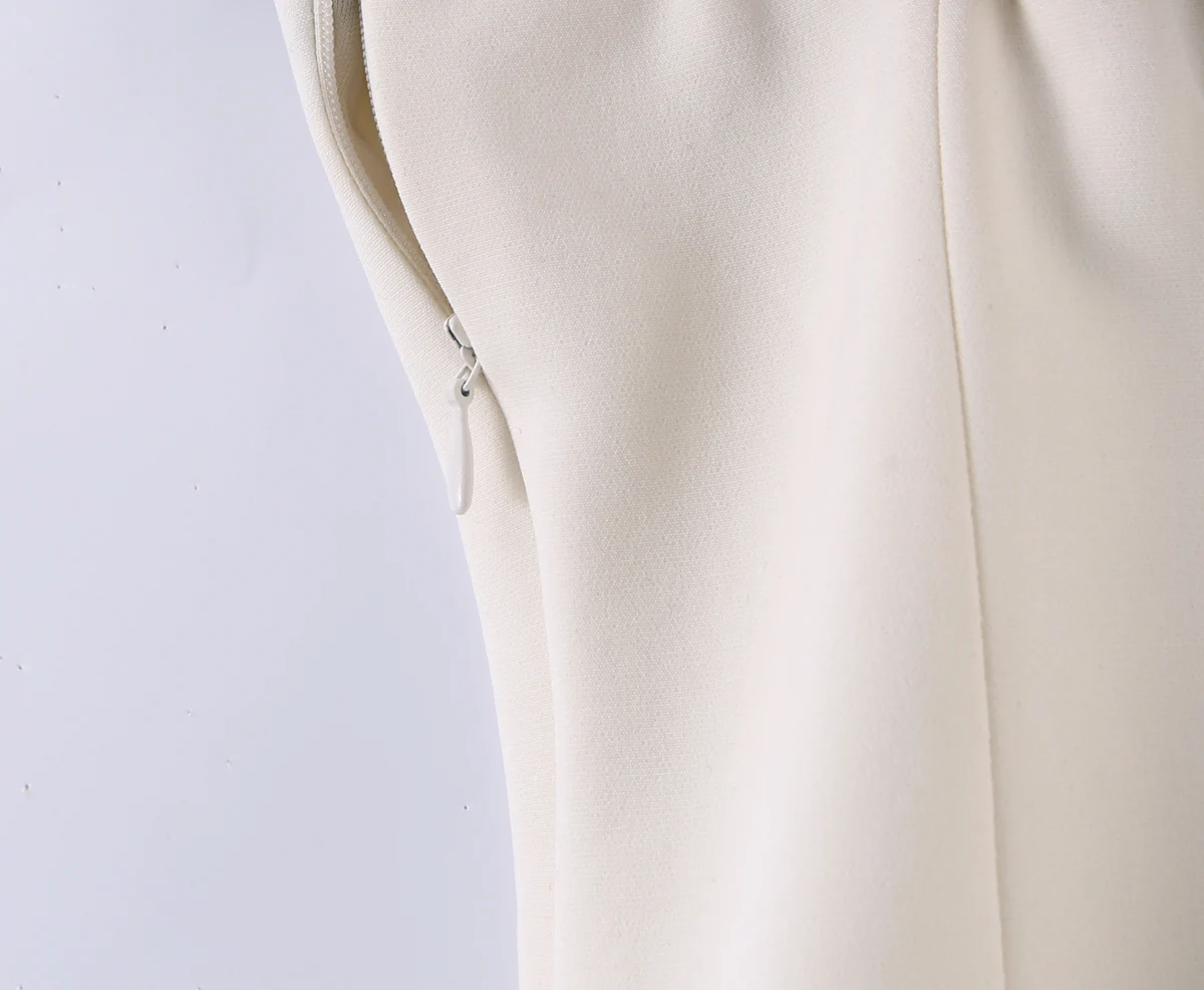 Damen-Bodycon-Kleid, schulterfrei, ärmellos, schmales Minikleid mit Schleife und rückenfreiem Detail
