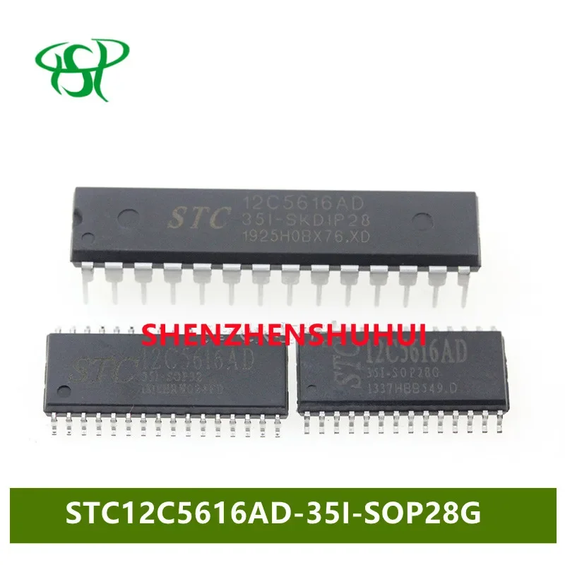 STC12C5616AD-35I-SOP28G/SOP32G/SKDIP20  Single Chip Microcomputer Real Original Brand New