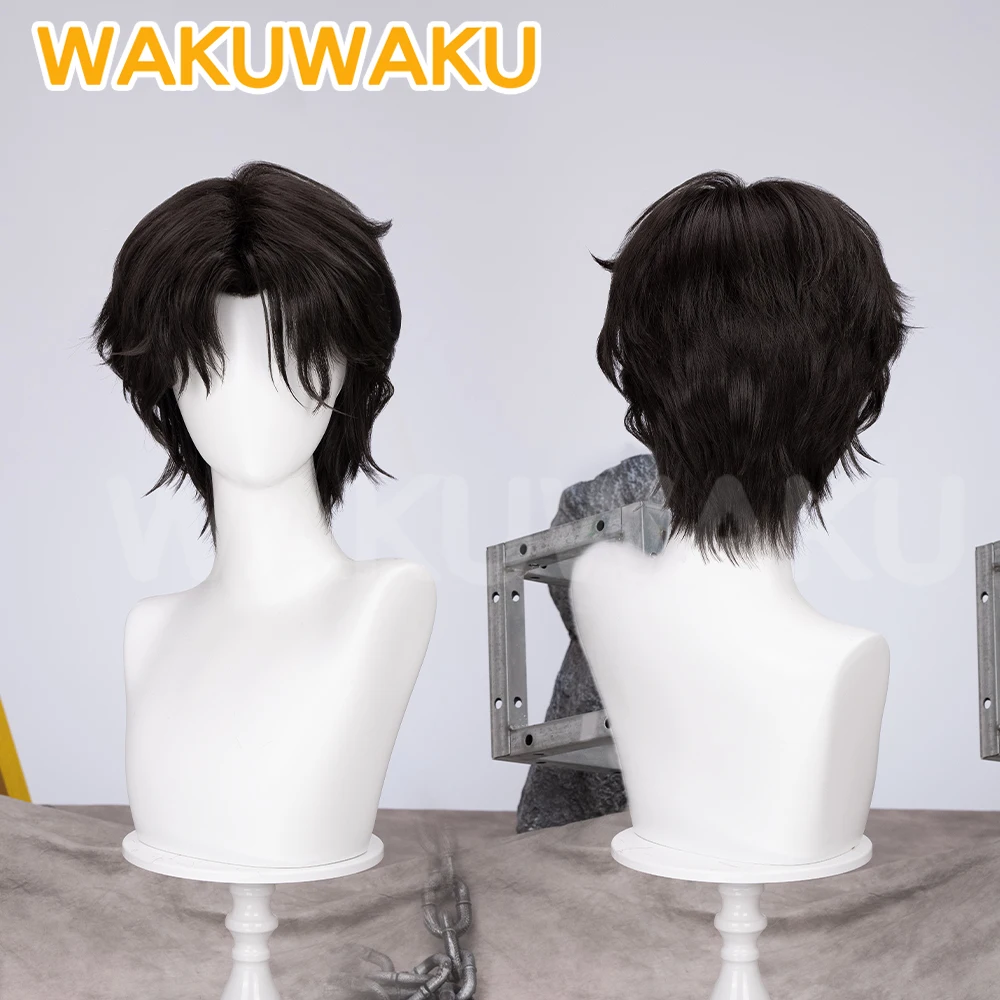 Jayce Wig Game LOL Cosplay WakuWaku Men 28cm Short Hair Arcane Season 2 Jayce Cosplay Wig Free Cap Wig Christmas