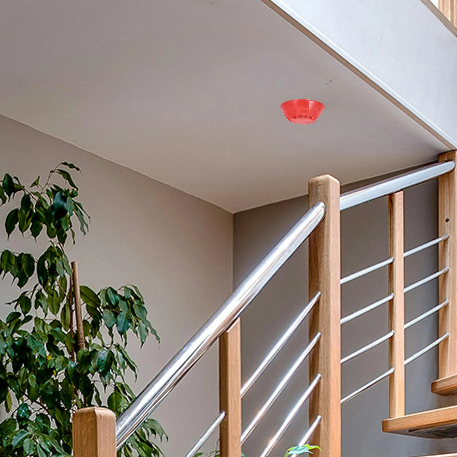 20Pcs Red Fire Alarm Cover - Universal Smoke Shield for Kitchen Renovation Dustproof Paint Safe Protection