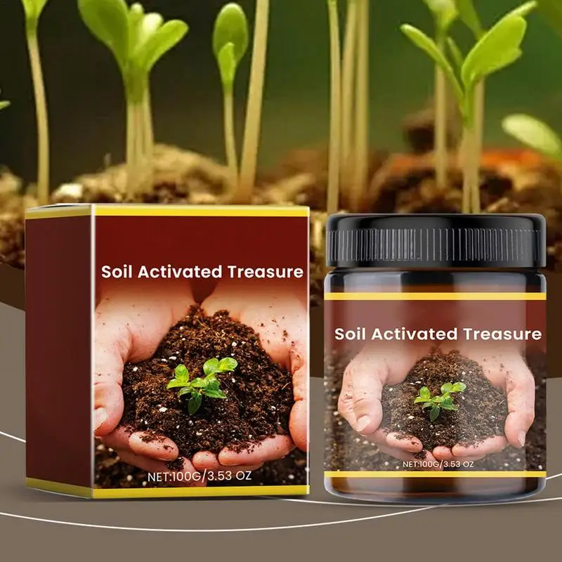 Soil Amendment Rooting Plant Nutrition 100g Plant Nutrition Fertilized Soil Nutrition Organic Plant Fertilizer Loosen Potting