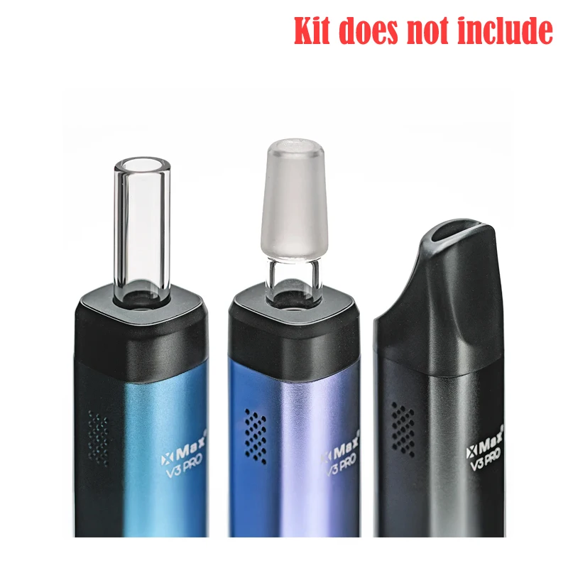ملحقات مبخر الأعشاب الجافة الأصلية Xmax V3 Pro القابلة للاستبدال قطعة الفم الزجاجية ومحول الزجاج وقطعة الفم وكبسولات الجرعات #1
