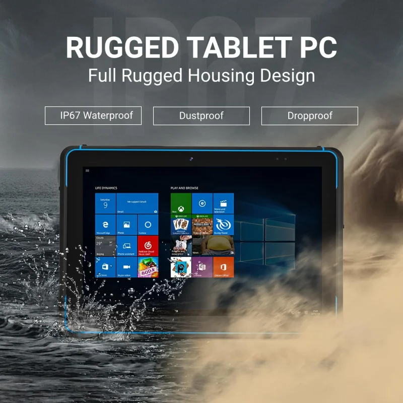 8 Inch Q1 Windows 10 Tablet PC Z8350 1.33GHz 1920*1200 IPS Screen WIFI Quad Core Dual Cameras