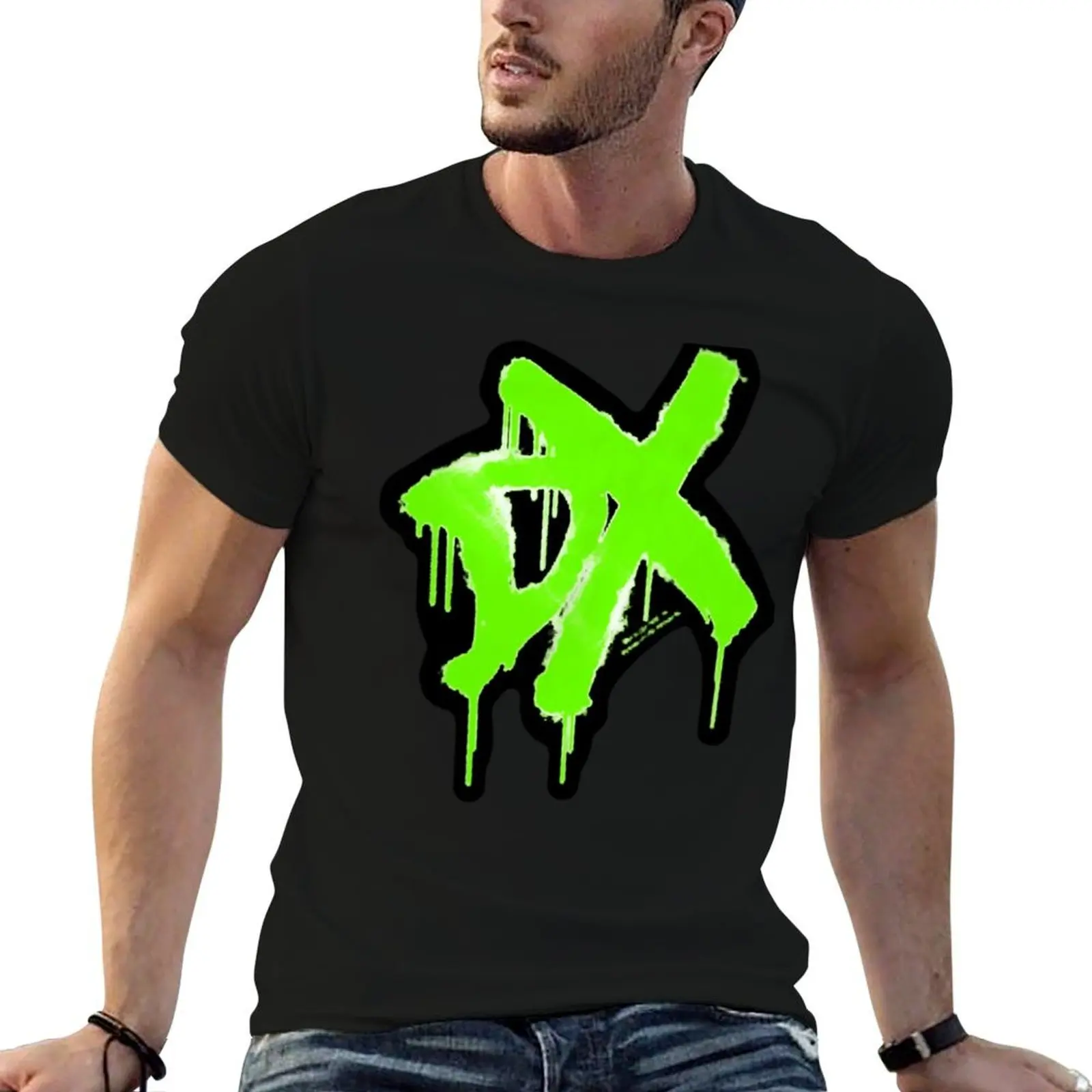 

DX DX Essential T-Shirt anime tshirt t shirts cotton 100% man t shirt heavy cotton T-shirt