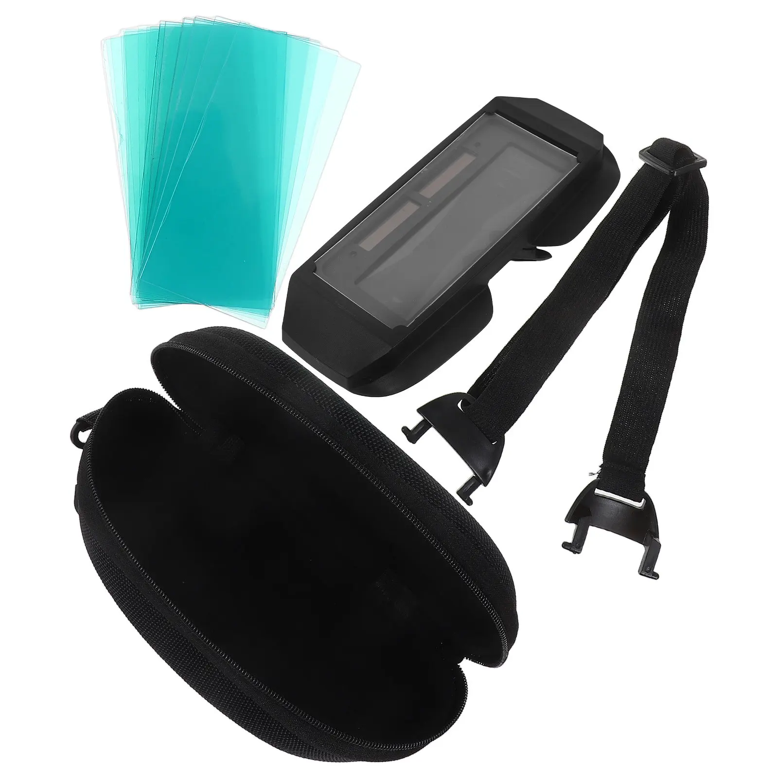 Auto Darkening Welding Goggles with Wrap-Around Design and High-Clarity Lens for Arc Welding