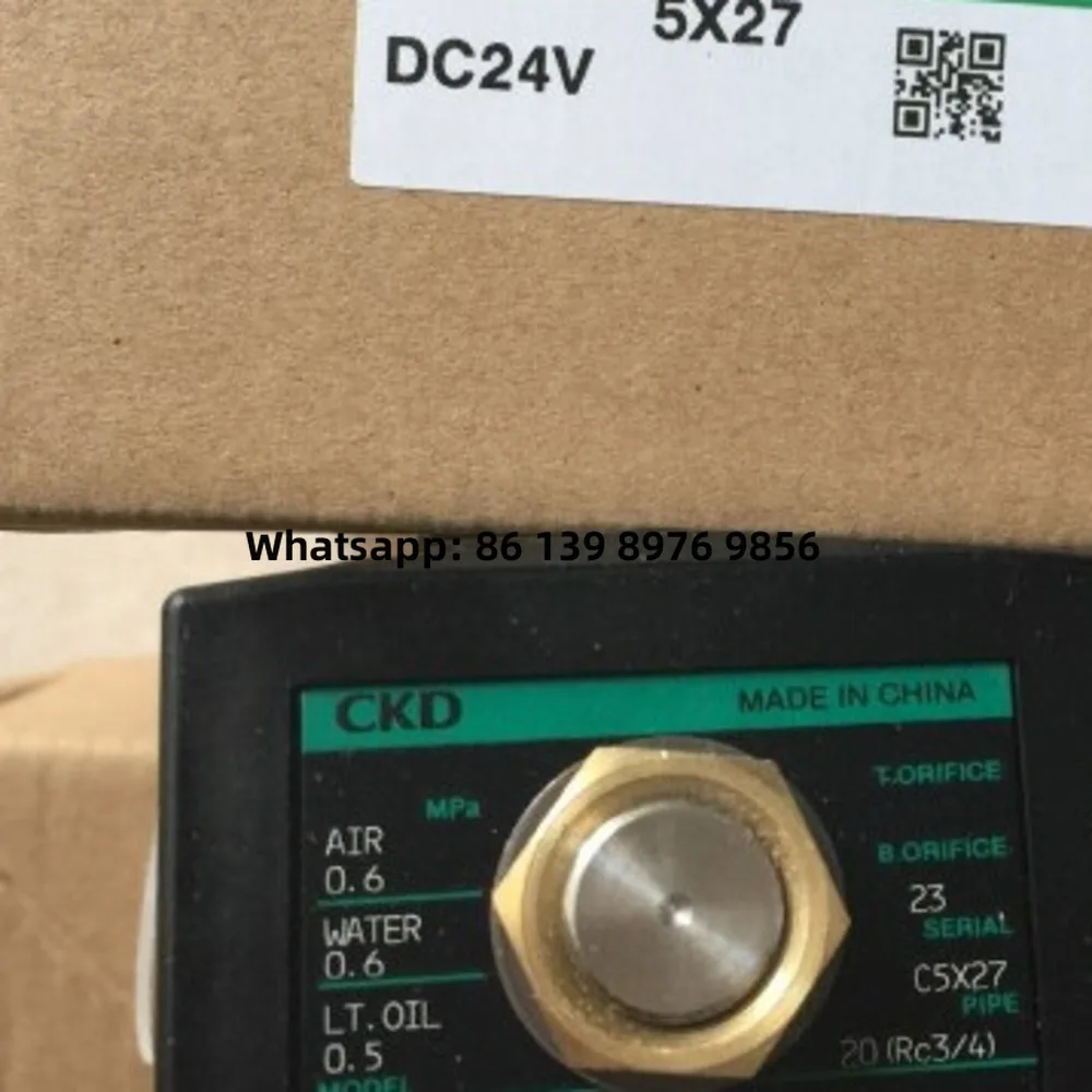 In-Stock CKD Solenoid Valve Adk11-20A-02E-Dc24v Adk11-20A-02E-Ac220v-15A-25