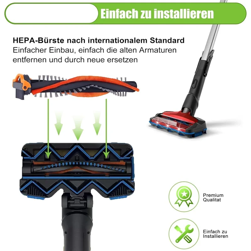 3PCS Roller Borstel Filter Voor Speedpro Max FC5005 FC6812 FC6814 FC6822 FC6823 FC6827 Stofzuiger Accessoires-CLIM