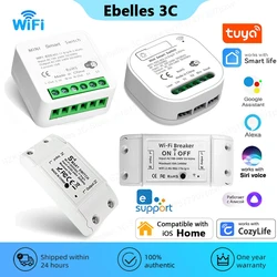 Smart Home WiFi Smart Switch Relay Module for Tuya Homekit Ewelink Three Styles Six Option APP Voice Work with Alexa Google