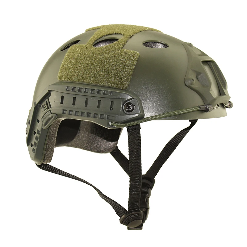 Helm Paintball taktis, pelindung kepala tentara Airsoft taktis cepat