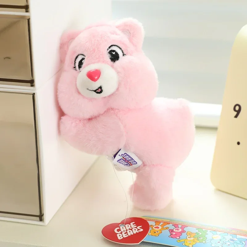 ケアベアチェーンバッグ小銭入れ 3D冷蔵庫マグネットクマぬいぐるみレインボークマぬいぐるみかわいい部屋の装飾誕生日ギフト
