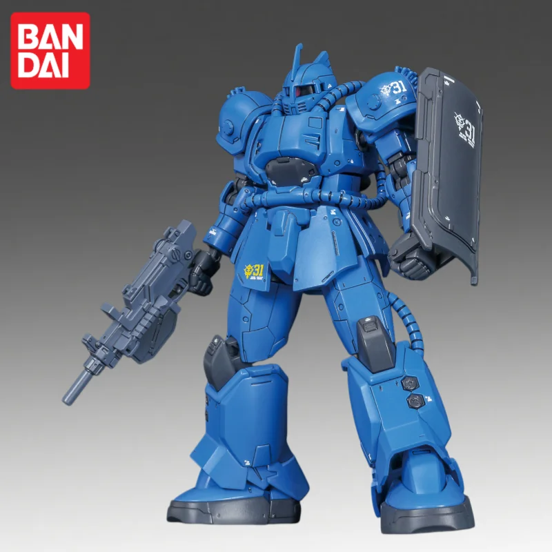 

В наличии: Оригинальная модель Bandai HG 1/144 Gundam Bugu, новая, в коробке, фигурка аниме-персонажа, игрушка-модель для сборки.