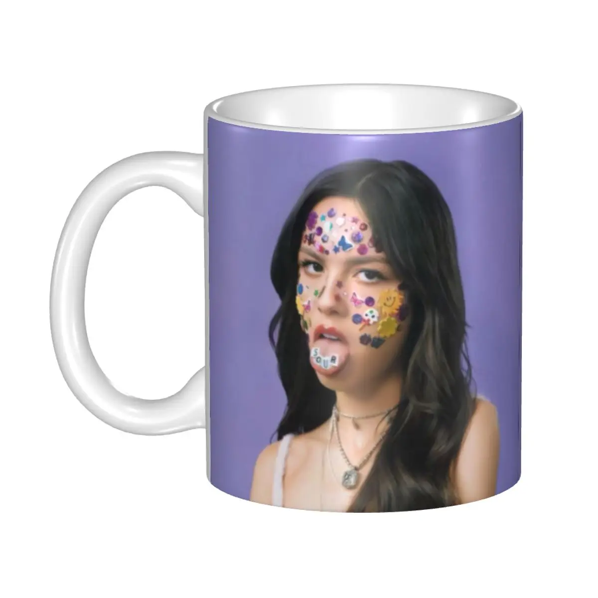 Olivia Vampire Rodrigos Sour Ceramics Coffee Mugs Tea Cup Milk Cups Gifts Drinkware Coffeeware