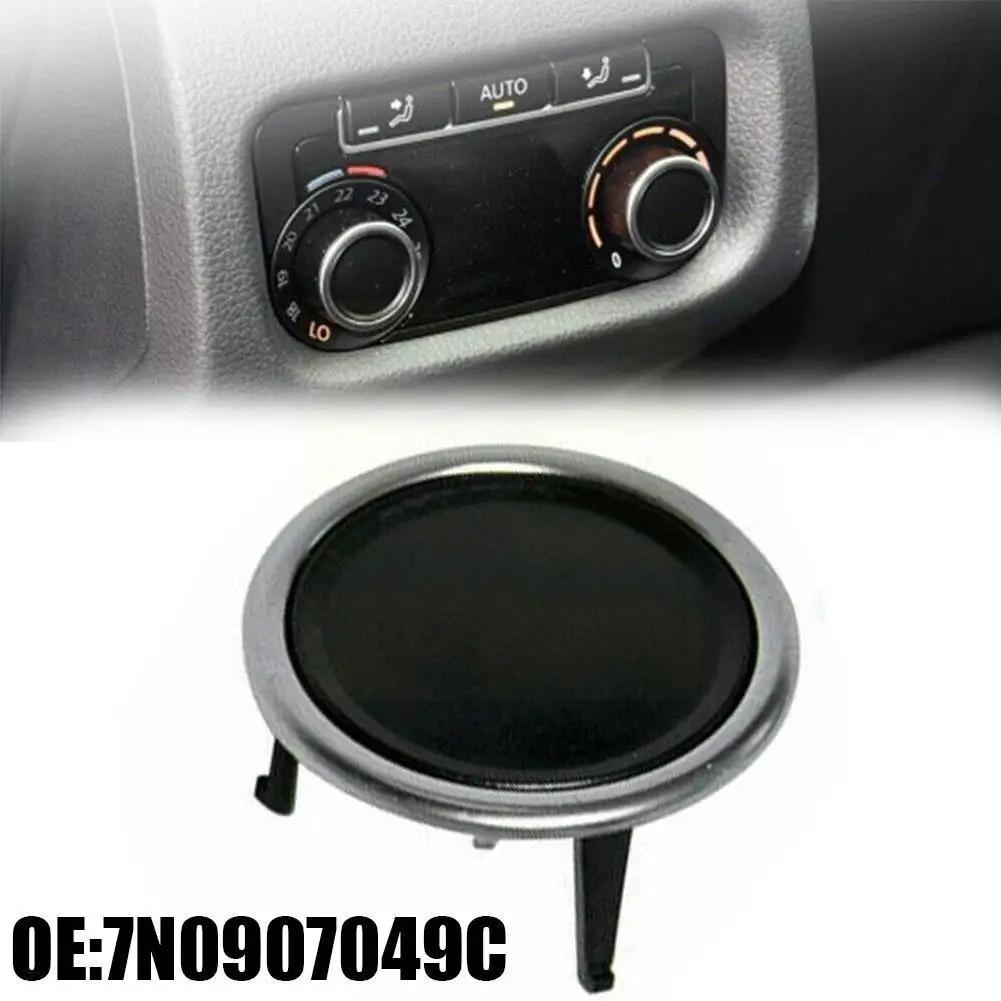 

New A/C Knob Button For Sharan 7N1 7N2 2012-2019 For Seat 2011-2016 Rear Air Conditioning Panel Switch Black E4Y1