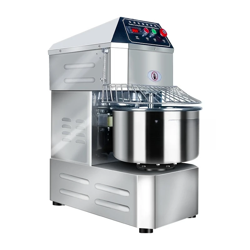 commercial kneading vertical stainless steel, fully automatic 25 mixing frequency conversion, double action double speed