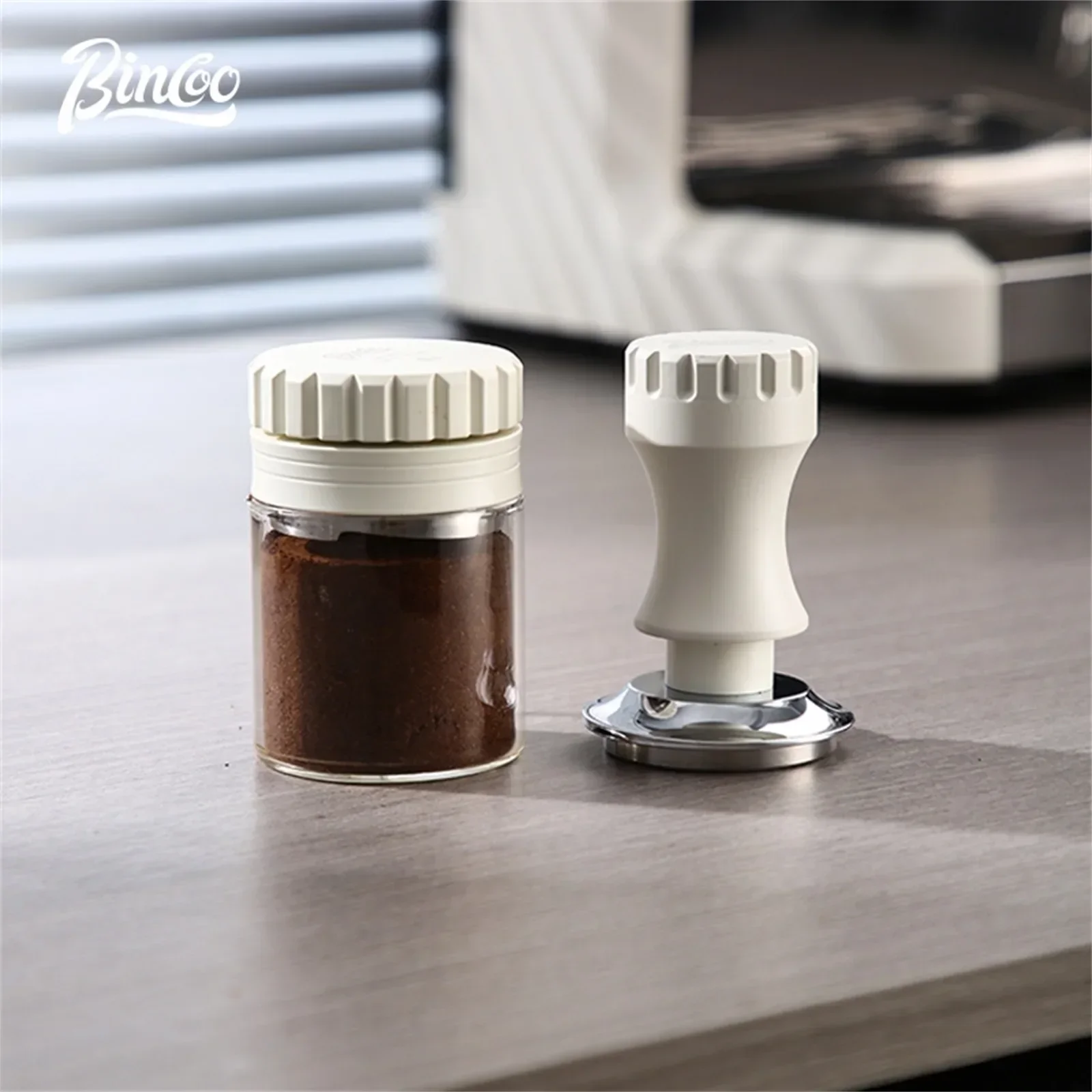 Bincoo Coffee powder press Elastic powder press hammer cloth powder home Espresso machine 51/58mm universal view 6