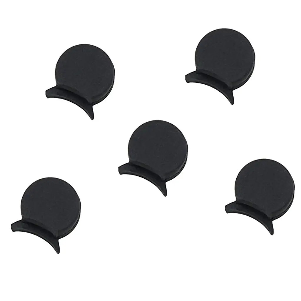 2-6pack 5 Pieces 9mm Rubber Thumb Rest Cushion Pad Protector for Clarinet Oboe