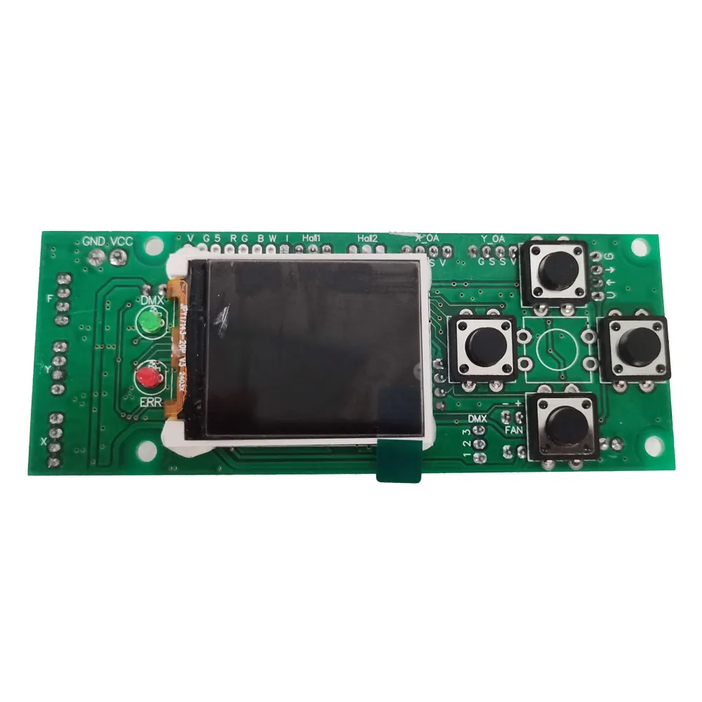 Display Motherboard for 19x15W LED Moving Head Light DMX512 Master/Slave Display Panel LED Screen