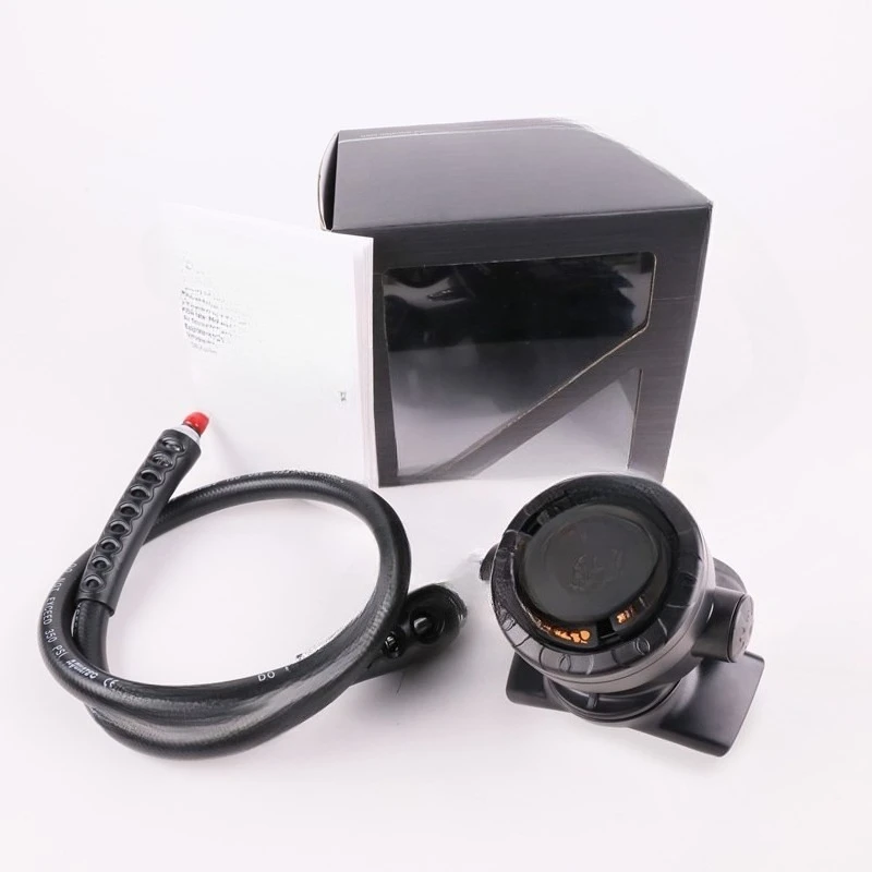 Scuba Diving Equipment Diving Primary Head Pressure Reducing Valve Secondary Respiratory Regulator, Pressure Gauge