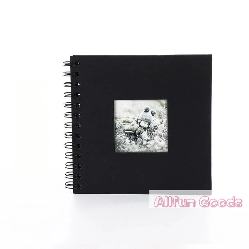 [TG835]Scrapbook Photo Album Memory Book Paper For Travel Wedding Anniversary Christmas Gifts Baby Shower Memories