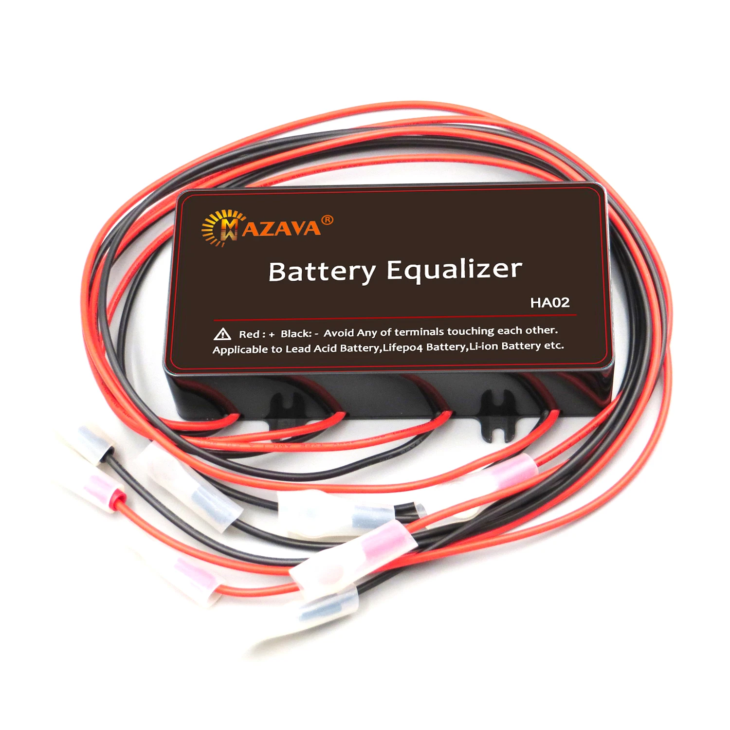 MAZAVA Battery Equalizer HA02 napięcie baterie bilans napięcia akumulator kwasowo-ołowiowy podłącz równoległą serię 24/36/48V