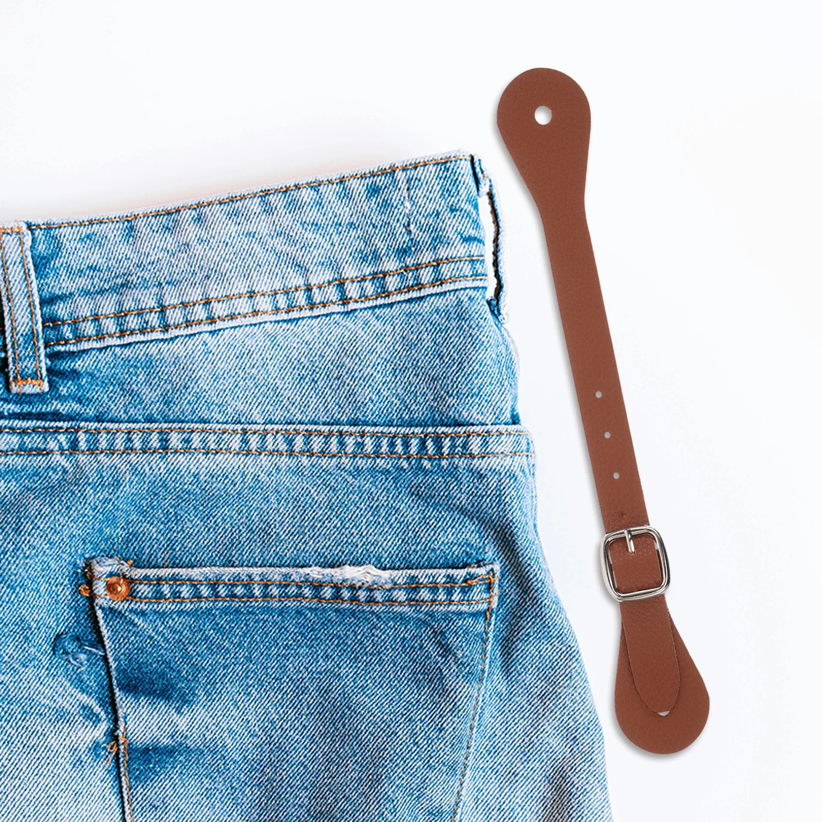 2 قطعة الأشرطة قابل للتعديل للفخذ أحذية عالية خمر كاوبوي حزام اكسسوارات خمر حزام معطف أحزمة للنساء أحذية الأشرطة #2