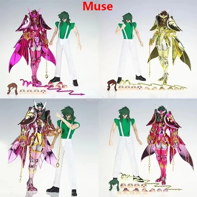 In Stock JM.MST Saint Seiya Myth Cloth EXM/EX Andromeda Shun God V4 with Casual Wear Knights of The Zodiac Action Figure Gifts