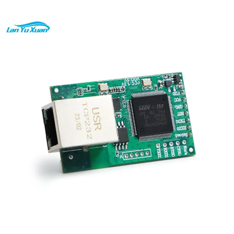 232-E2/ED2 TTL to Ethernet Module MQTT/SSL Modbus Bidirectional Transparent Transmission Industrial Ethernet Module