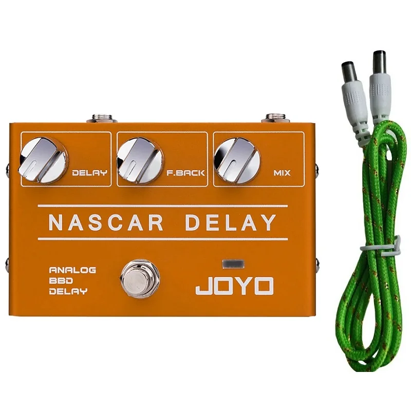 

JOYO R-10 Nascar Guitar Delay Pedal Processor Narcar Analog Delay Pedal Classic Bbd Vintage Electric Guitar Effect Pedal
